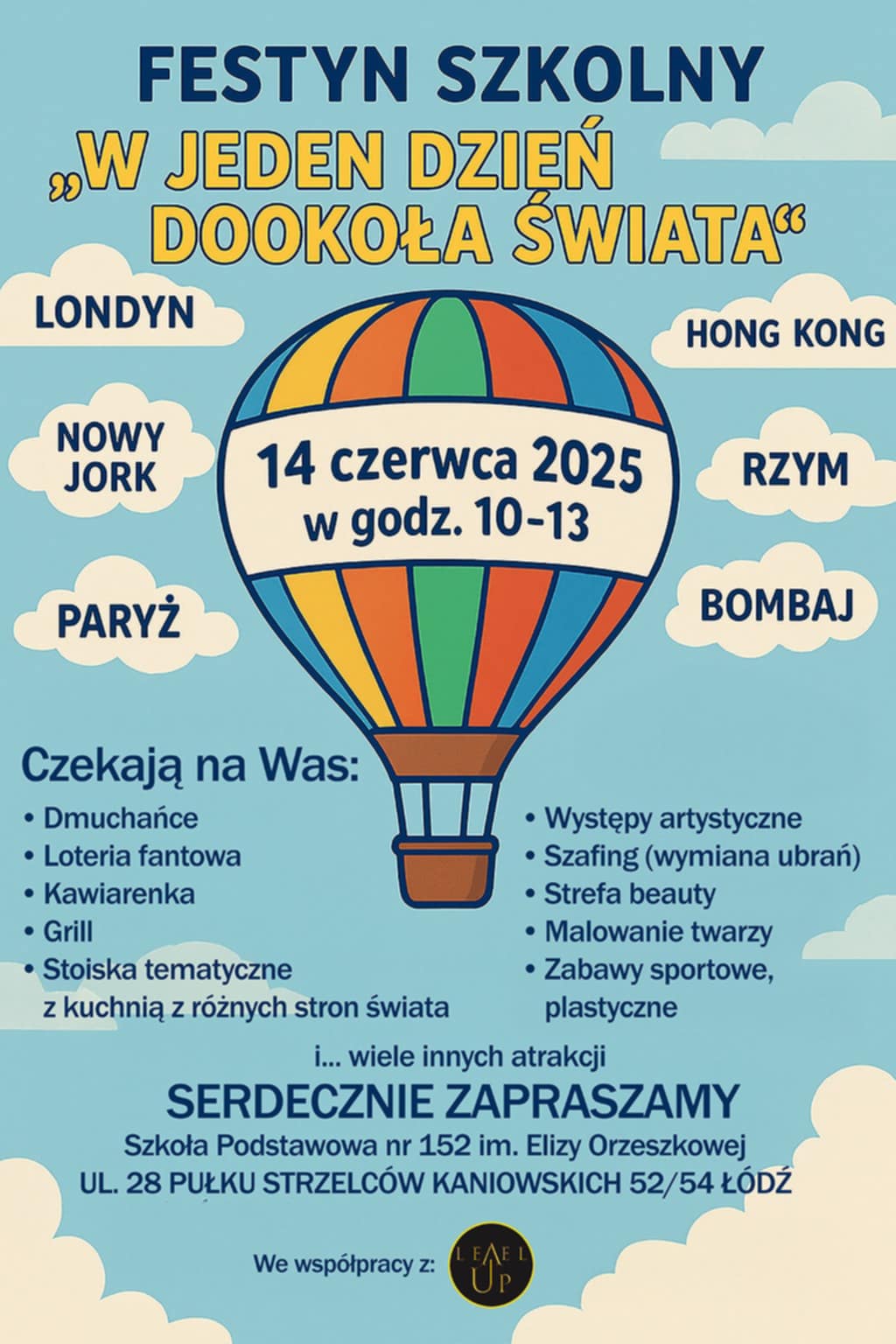 Plakat festynu