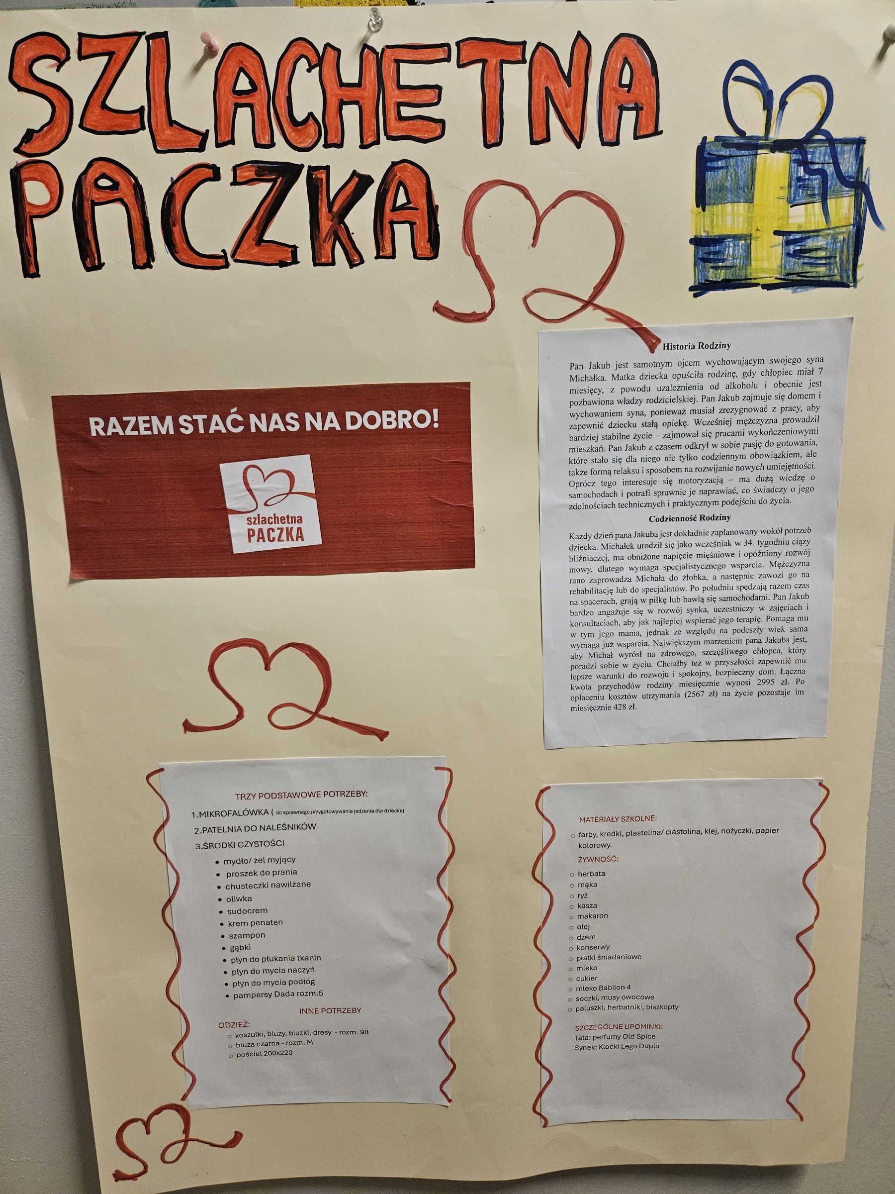 zdjecie ze szlachetna paczką