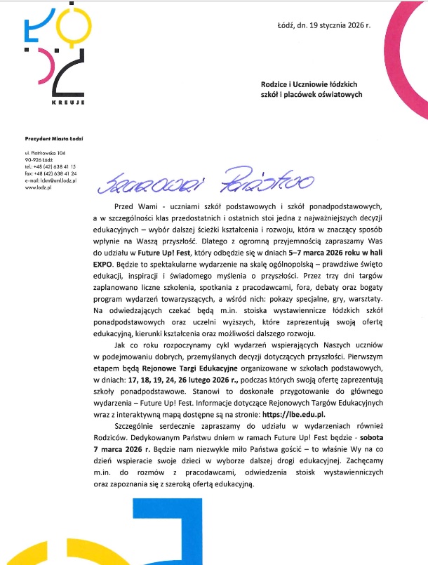 list od prezydent o future fest