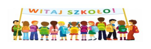 napis witaj szkoło