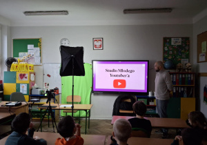 Studio Młodego Youtuber'a z p. Zbigniewem Stenclem
