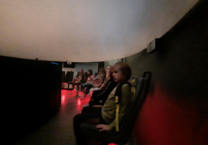 Klasa 2d w planetarium