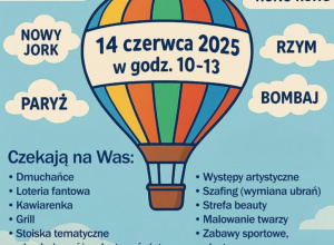 plakat festynu szkolnego