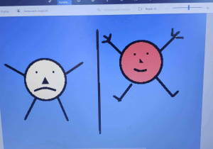 praca plastyczna w paincie