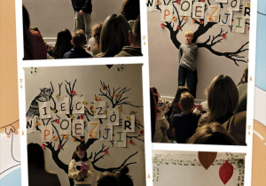 Uczniowie recytują wiersze