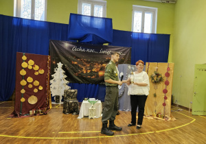 Wystep uczniów w jasełkach