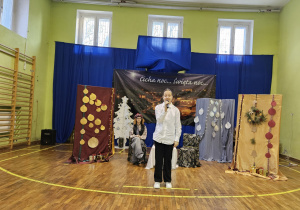 Wystep uczniów w jasełkach