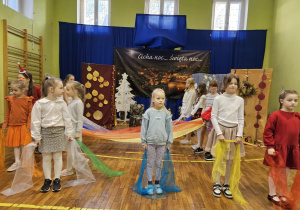 Wystep uczniów w jasełkach