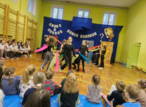 Występy uczniów podczas Drzwi Otwartych szkoły
