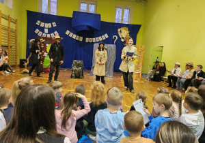 Występy uczniów podczas Drzwi Otwartych szkoły