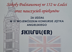 dyplom za osiągniecie