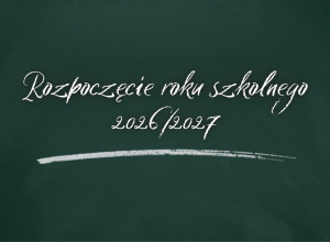 rozpoczęcie roku szkolnego plakat